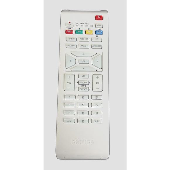 Tested Genuine Philips Remote Control 996510022963 Portable DVD Player CR2025 - Picture 1 of 3